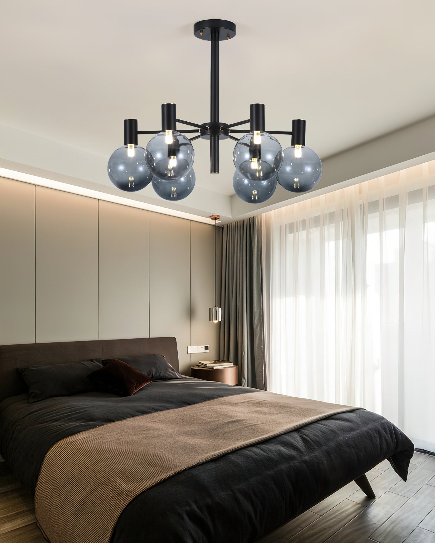 Люстра Selva Black