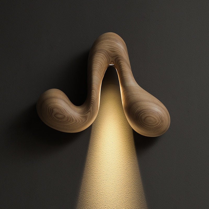 Настінний світильник Sera Flow Wood