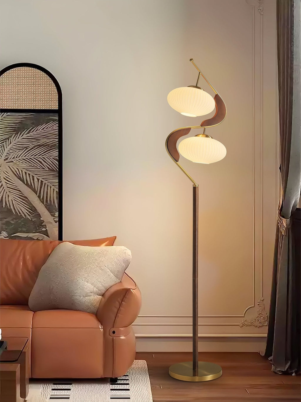 Торшер Serenita Double Shade