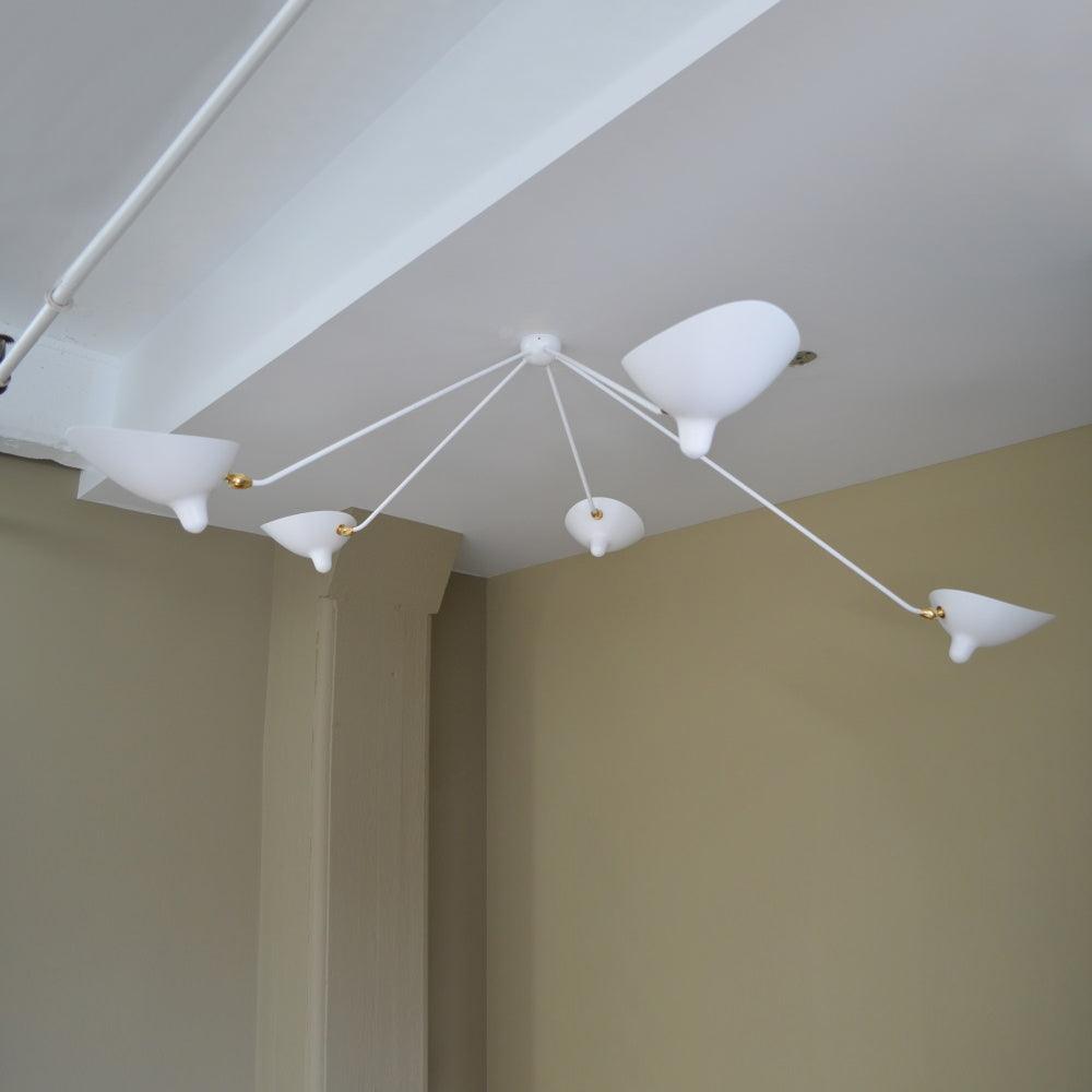 Serge Mouille Ceiling Lamp B - Vakkerlight