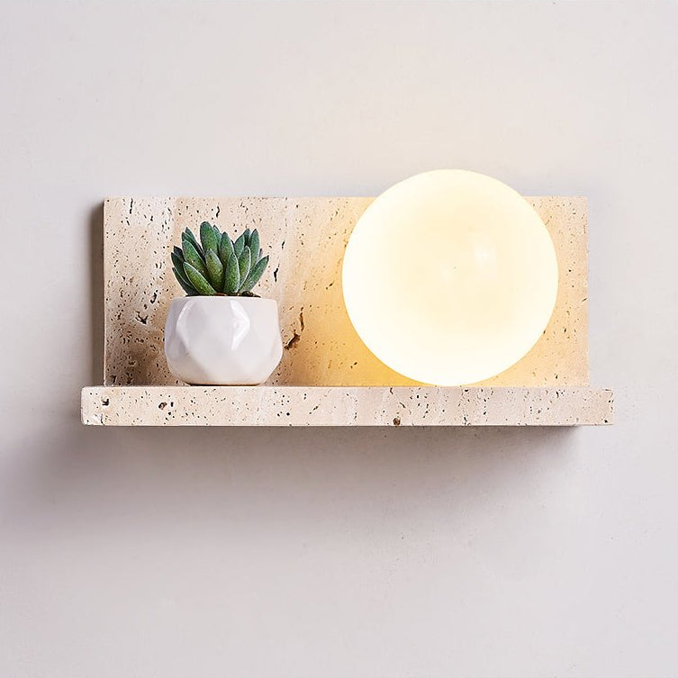 Shelf Travertine Sconce - Vakkerlight
