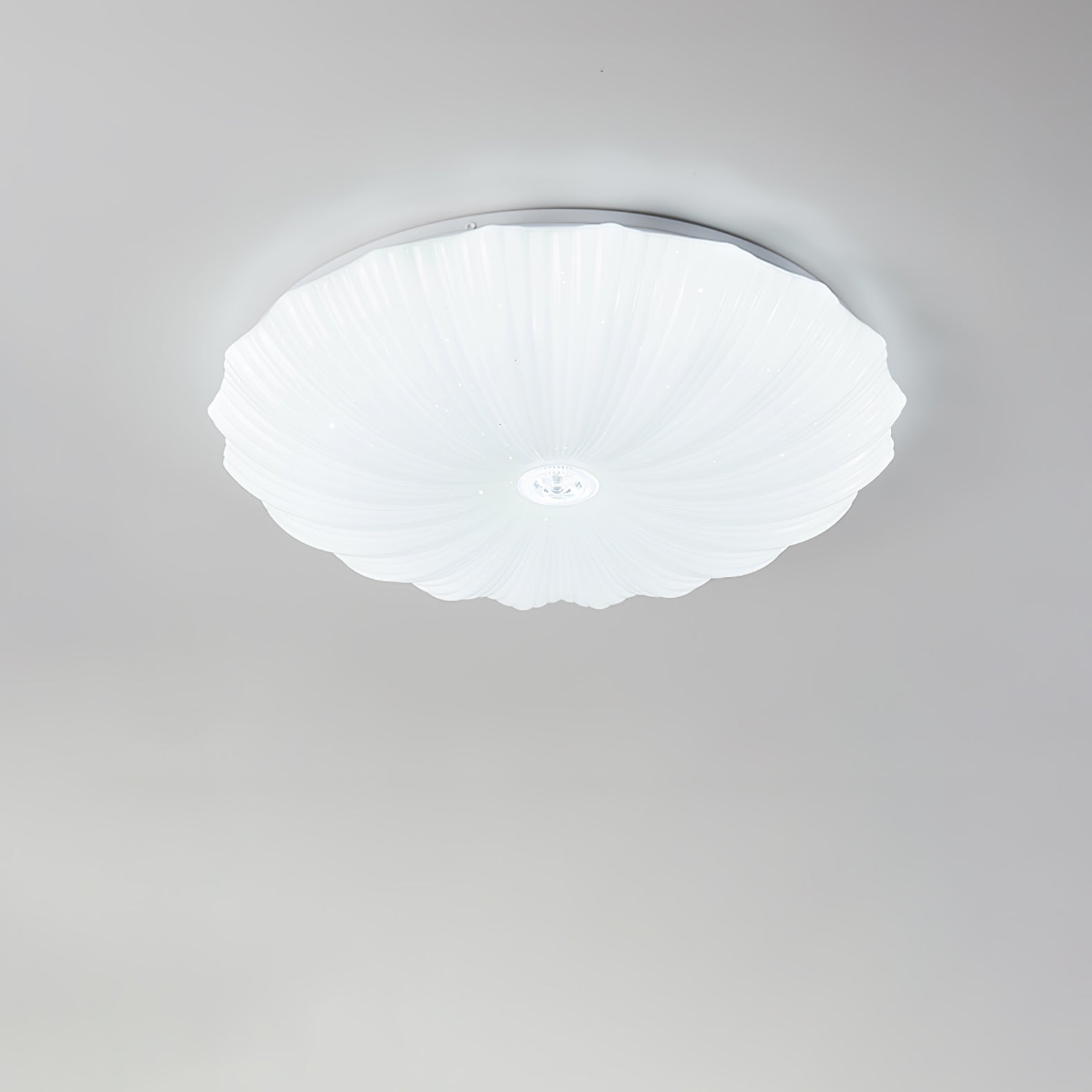 Acrylic Shell Round Ceiling Lamp
