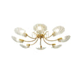 Shell Brass Ceiling Lamp - Vakkerlight