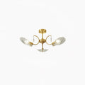 Shell Brass Ceiling Lamp - Vakkerlight