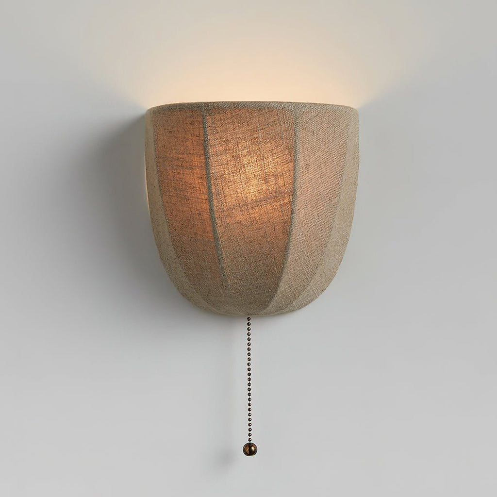 Sienna Linen Wall Sconce - Vakkerlight