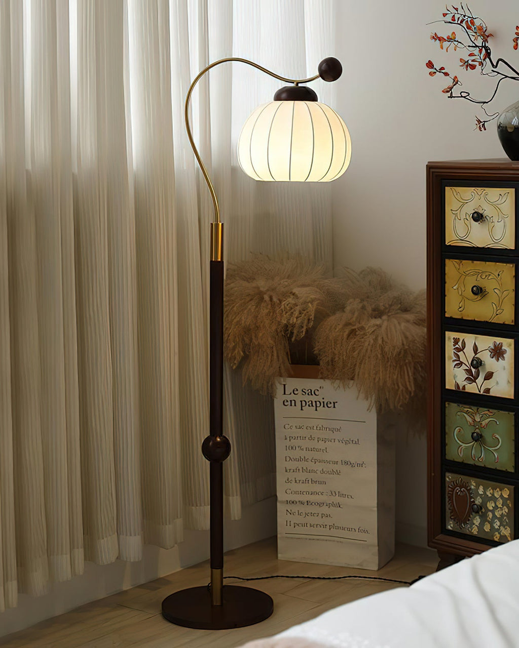 Торшер Silk Globe