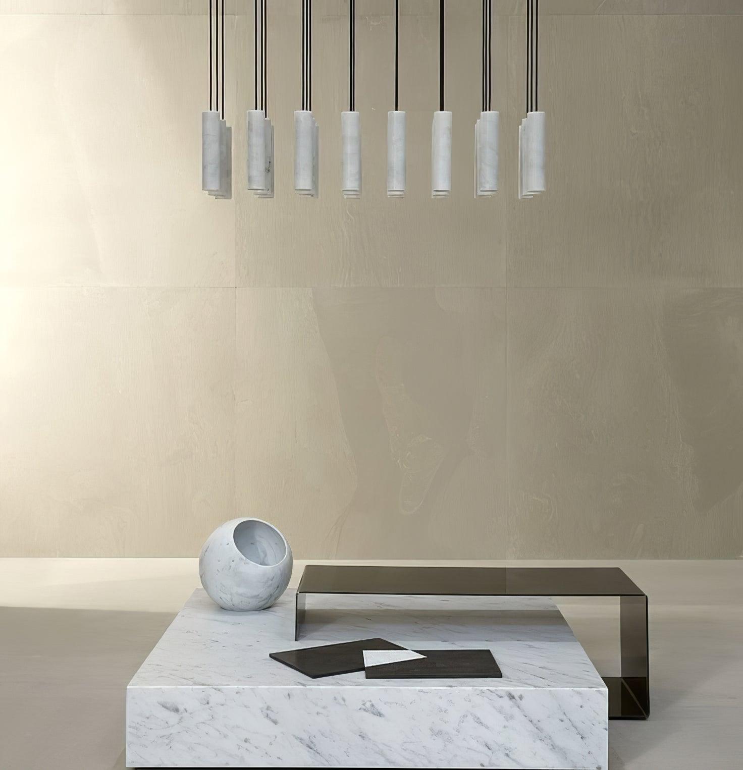 Подвесной светильник Silo Alabaster