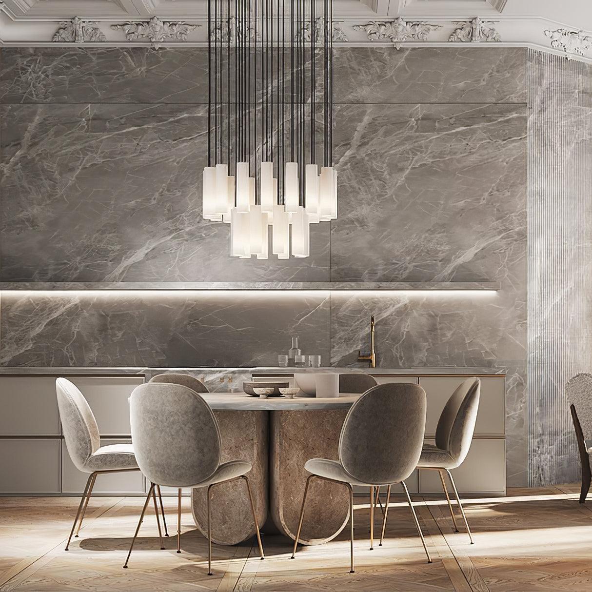 Silo Alabaster Pendant Light
