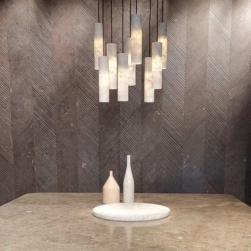 Подвесной светильник Silo Alabaster