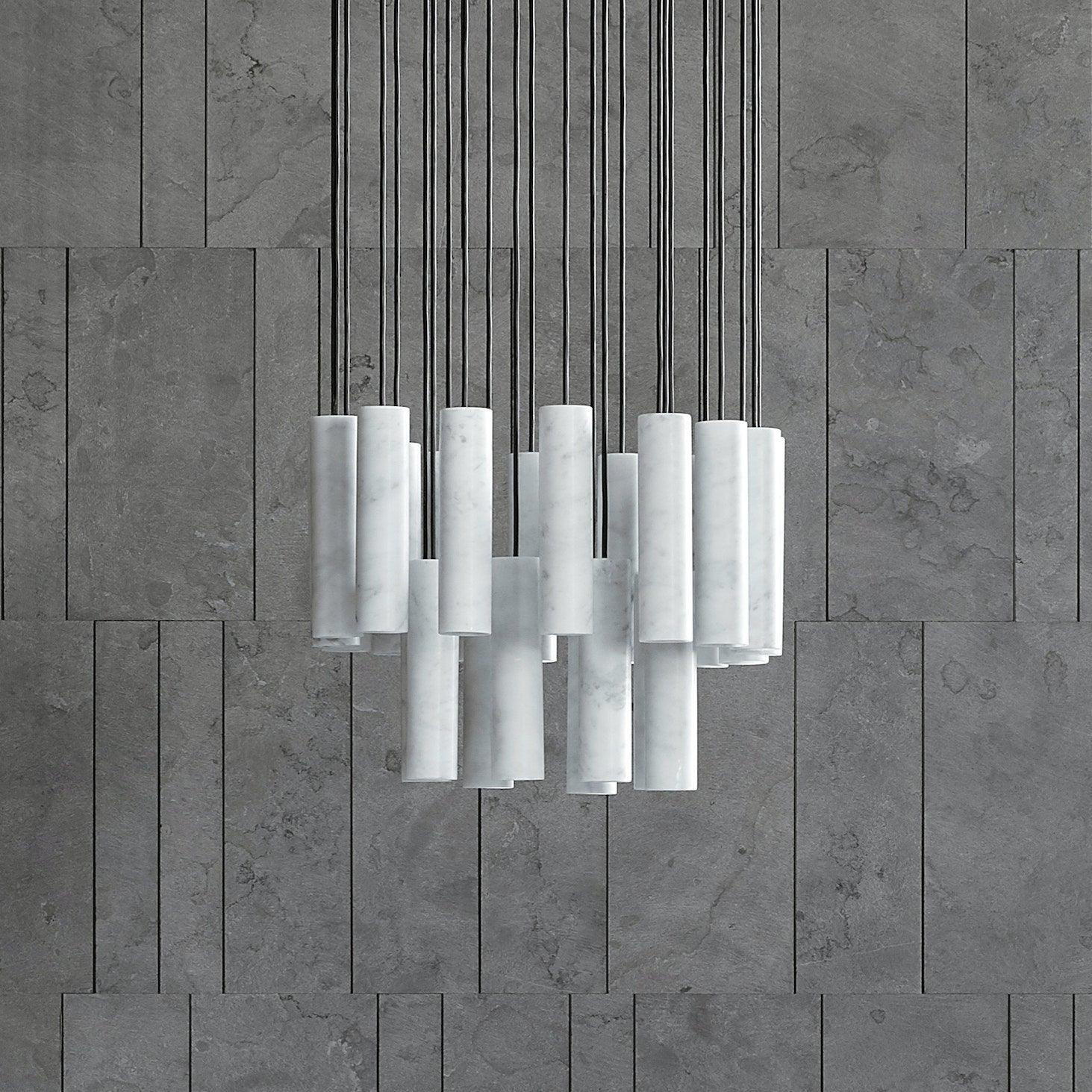 Подвесной светильник Silo Alabaster