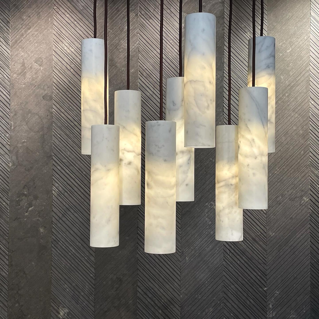 Подвесной светильник Silo Alabaster