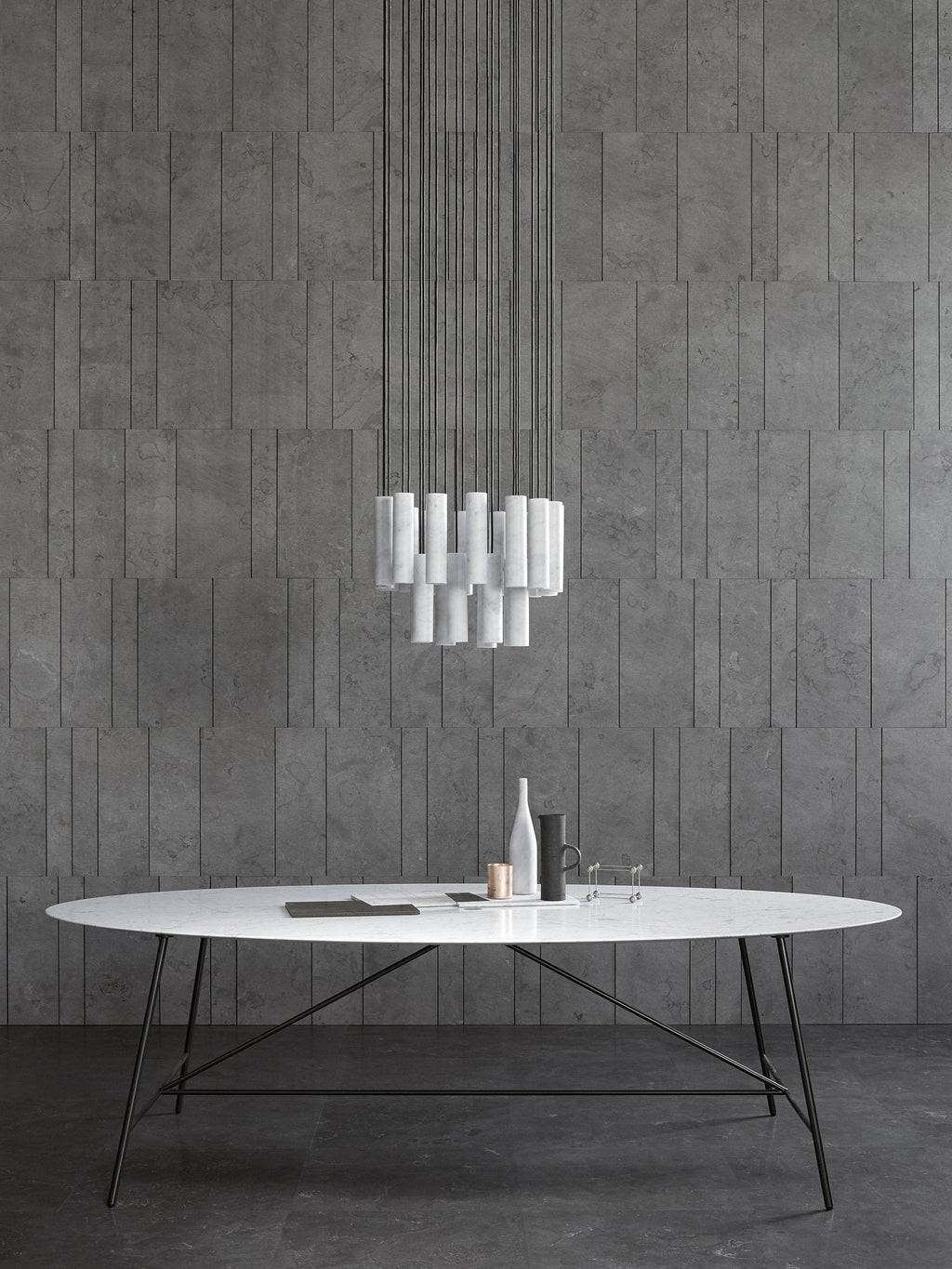 Подвесной светильник Silo Alabaster
