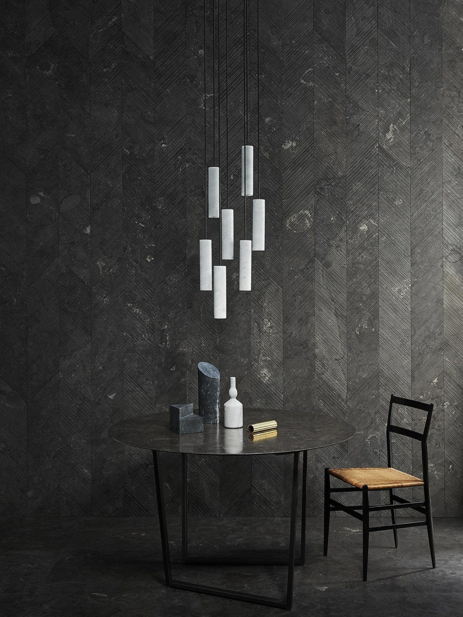 Подвесной светильник Silo Alabaster