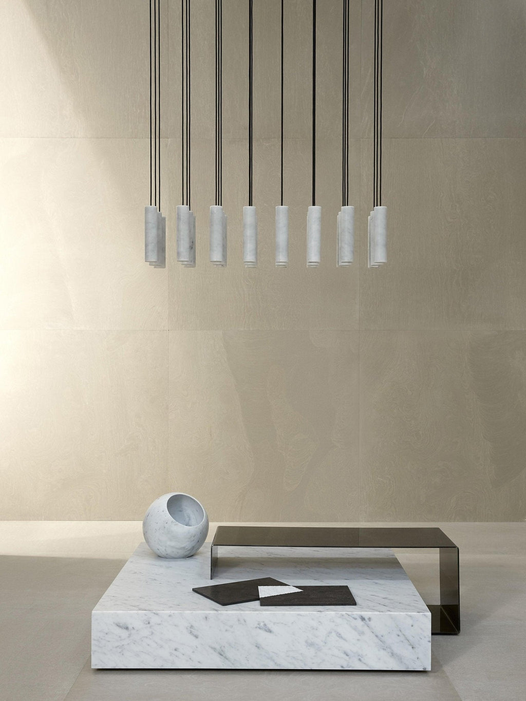Подвесной светильник Silo Alabaster