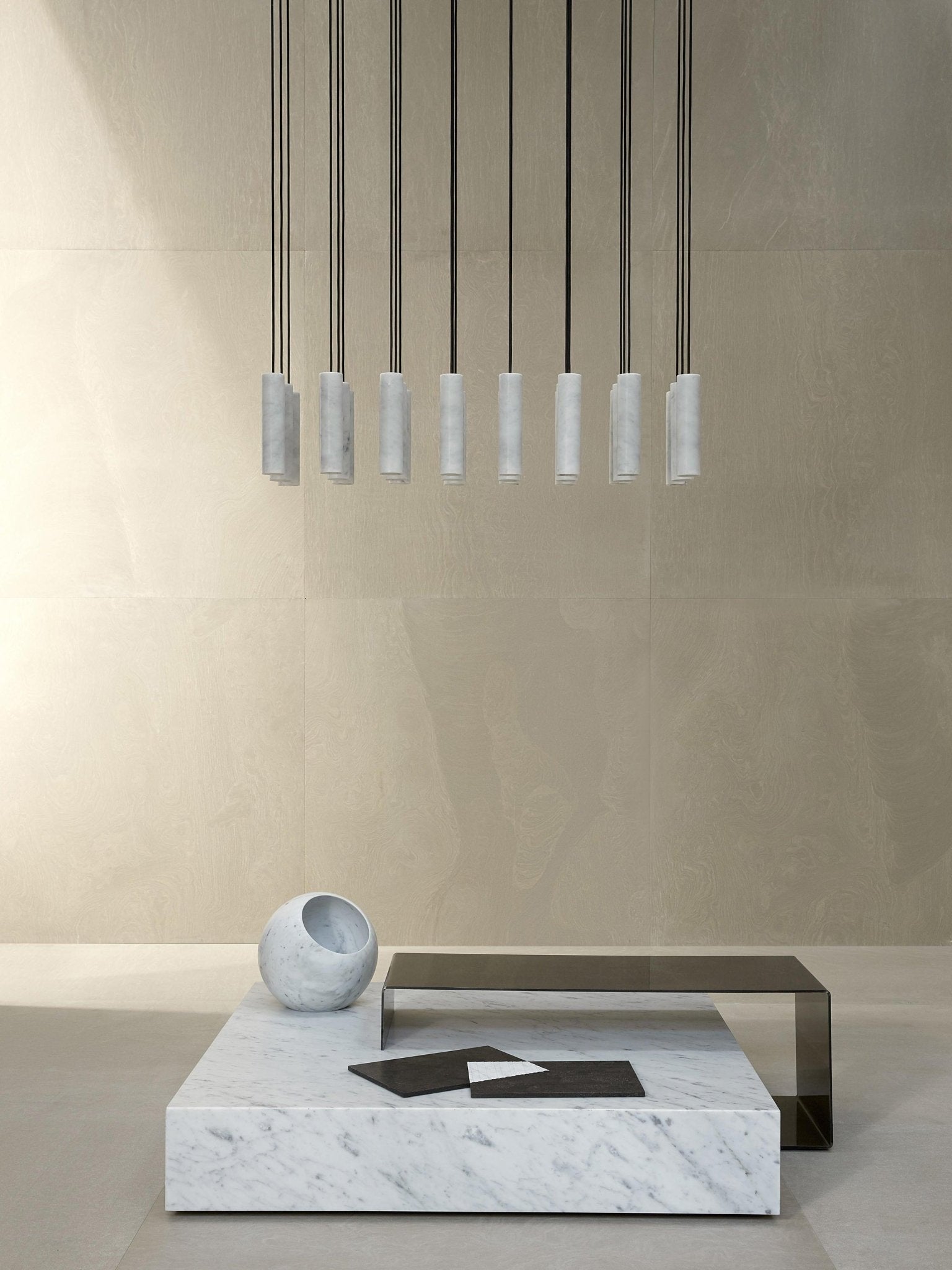 Подвесной светильник Silo Alabaster