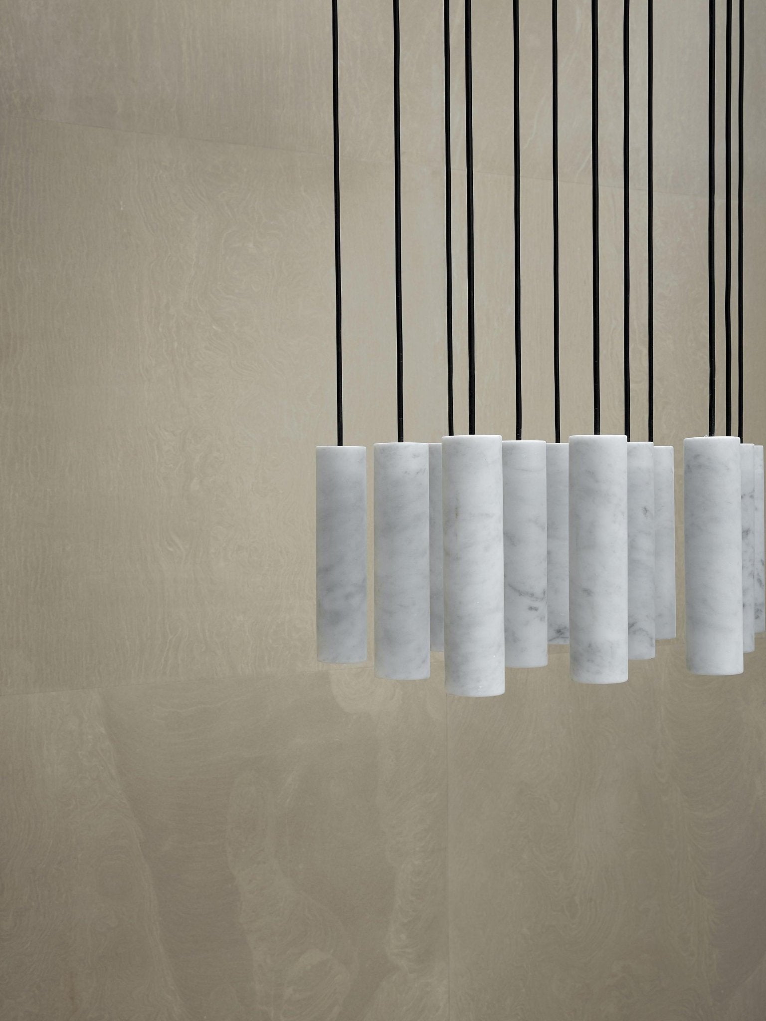 Подвесной светильник Silo Alabaster