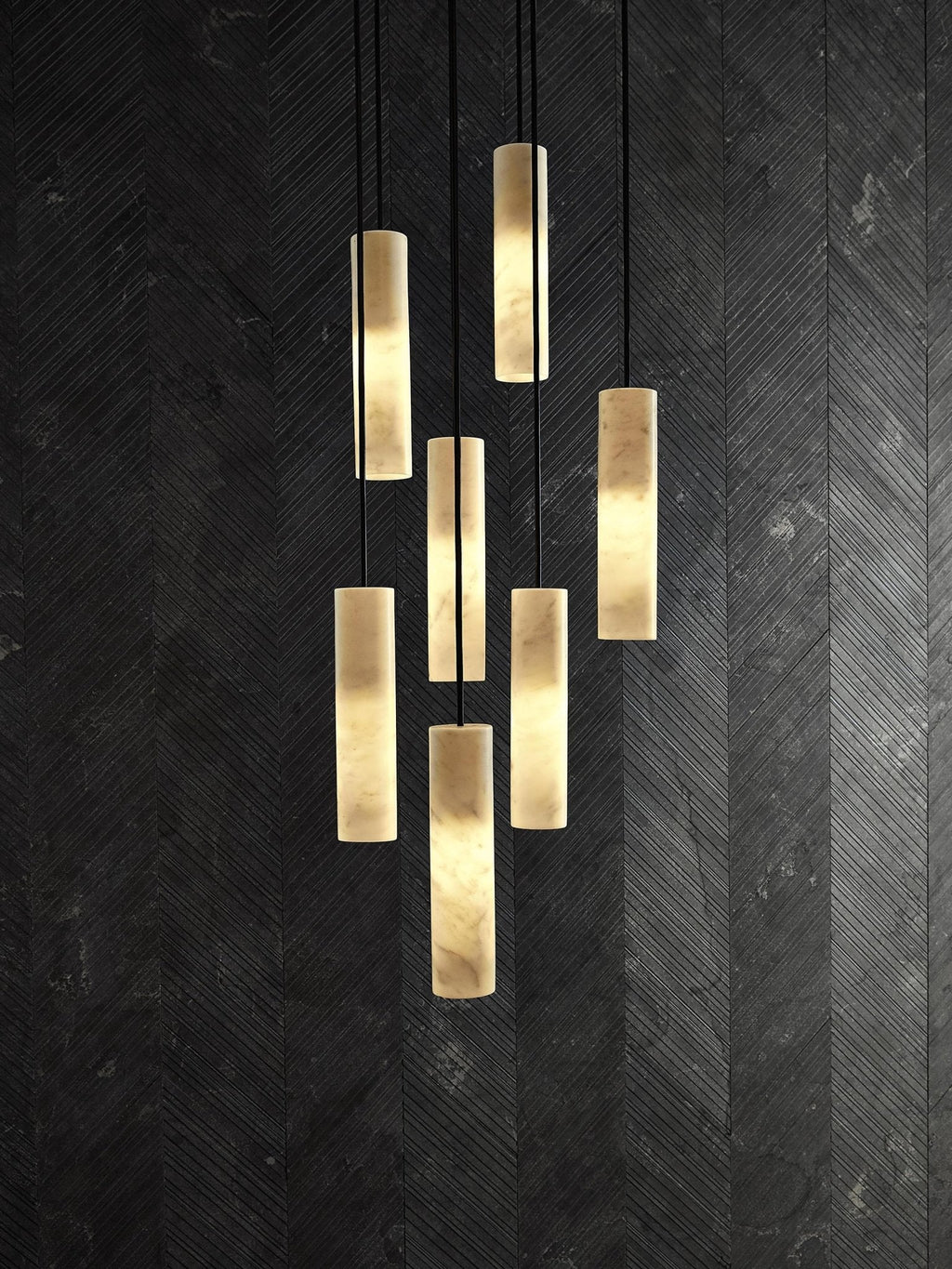 Подвесной светильник Silo Alabaster