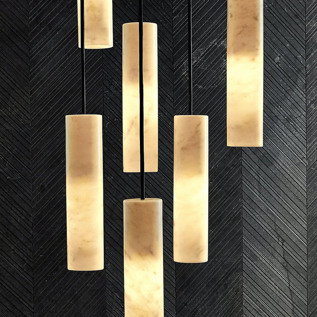 Подвесной светильник Silo Alabaster