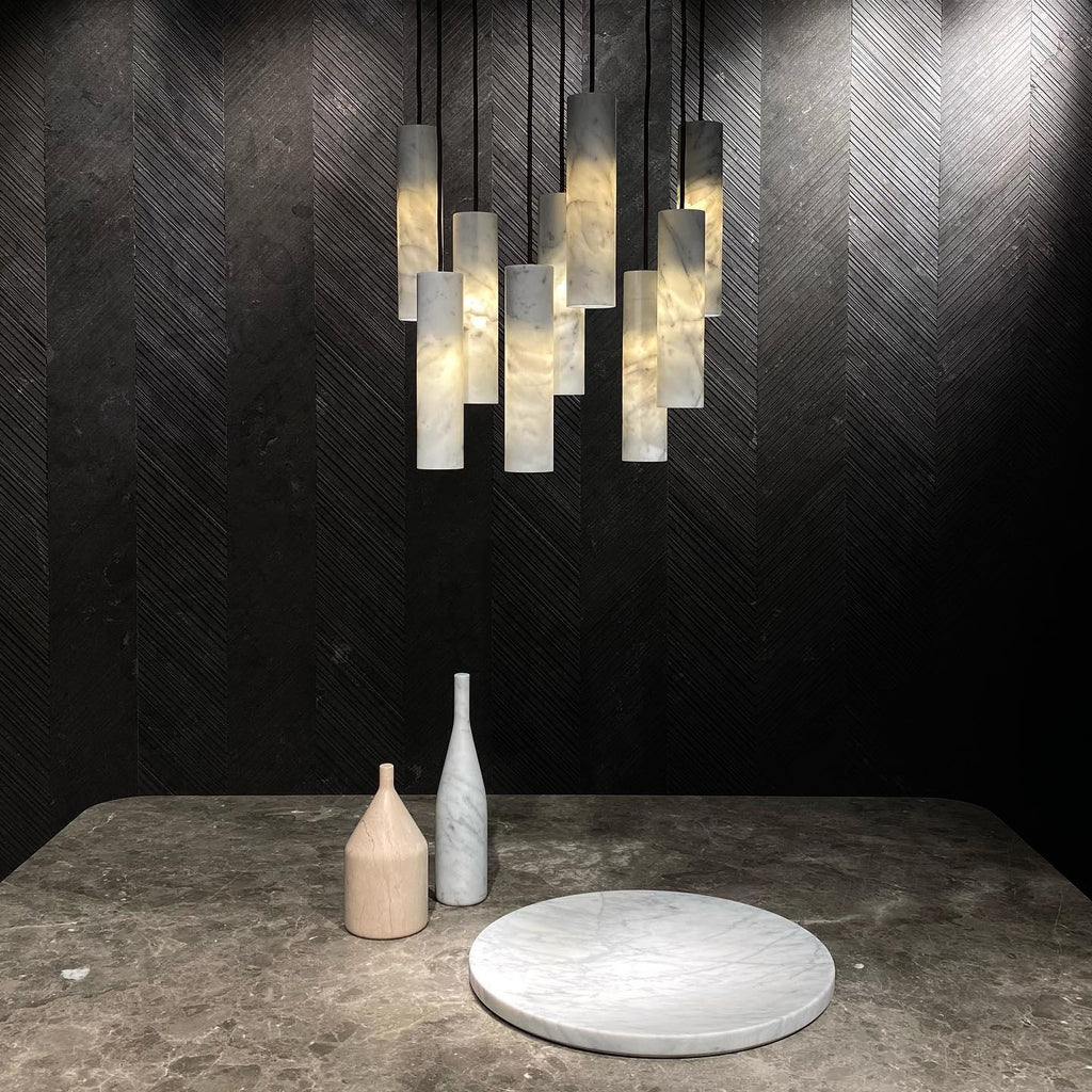 Подвесной светильник Silo Alabaster