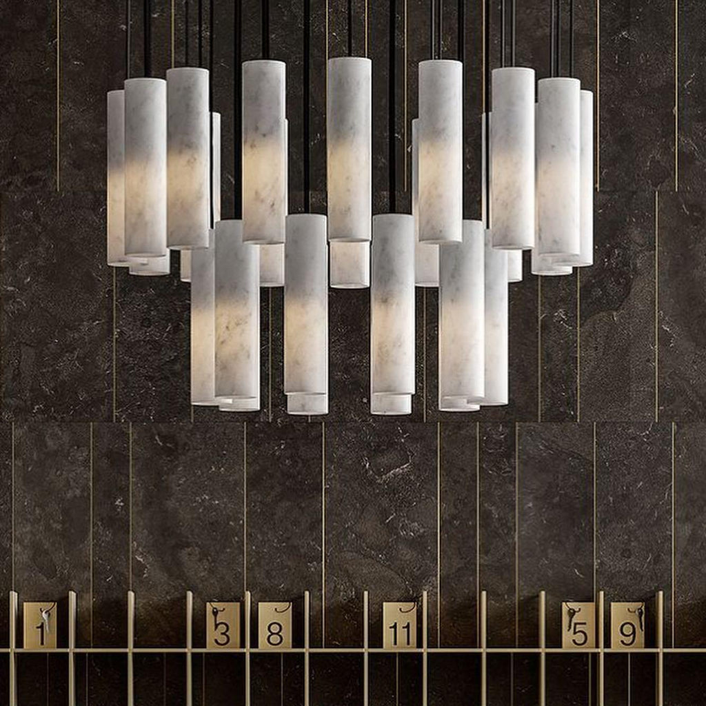 Подвесной светильник Silo Alabaster