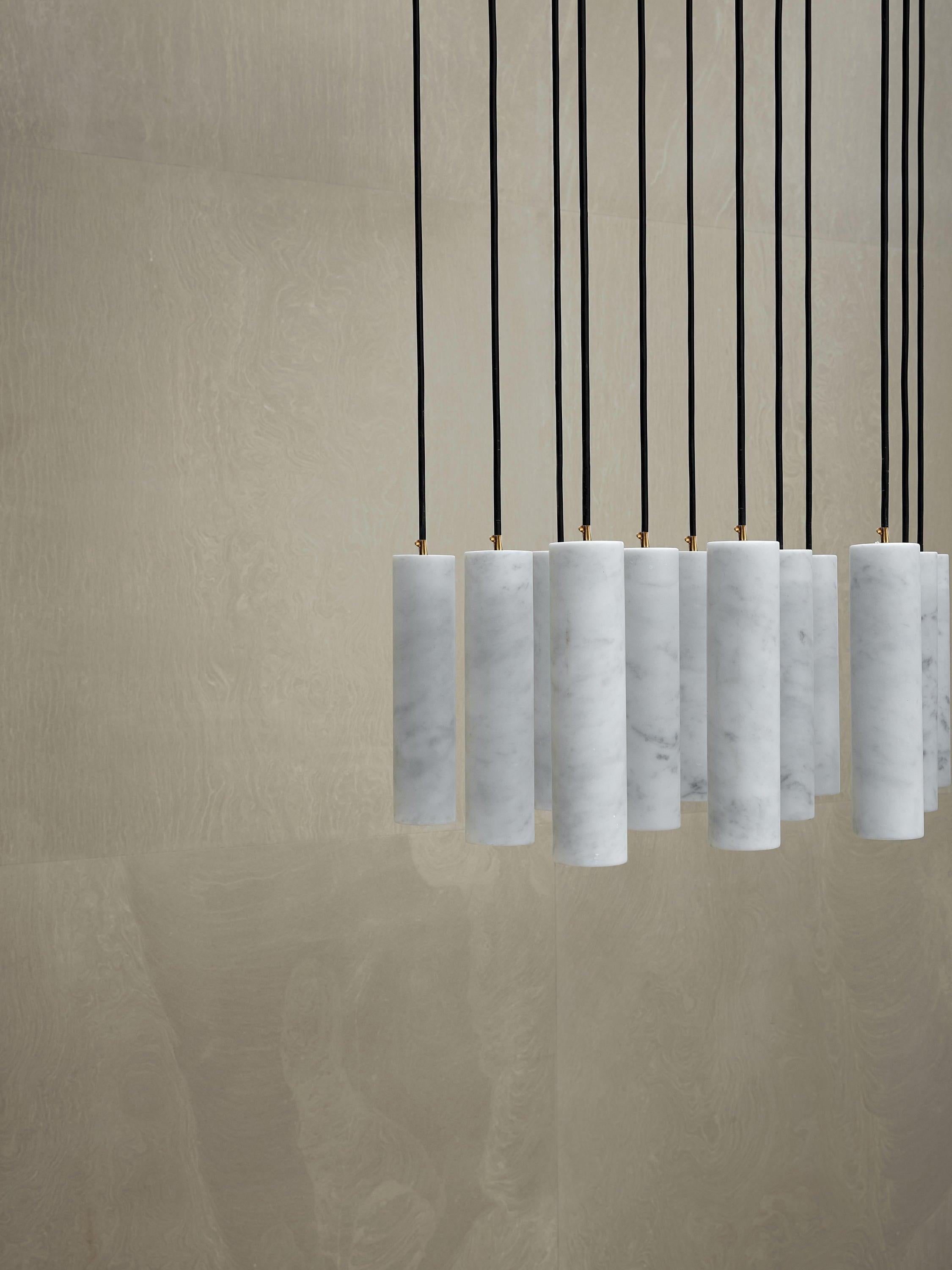 Подвесной светильник Silo Alabaster