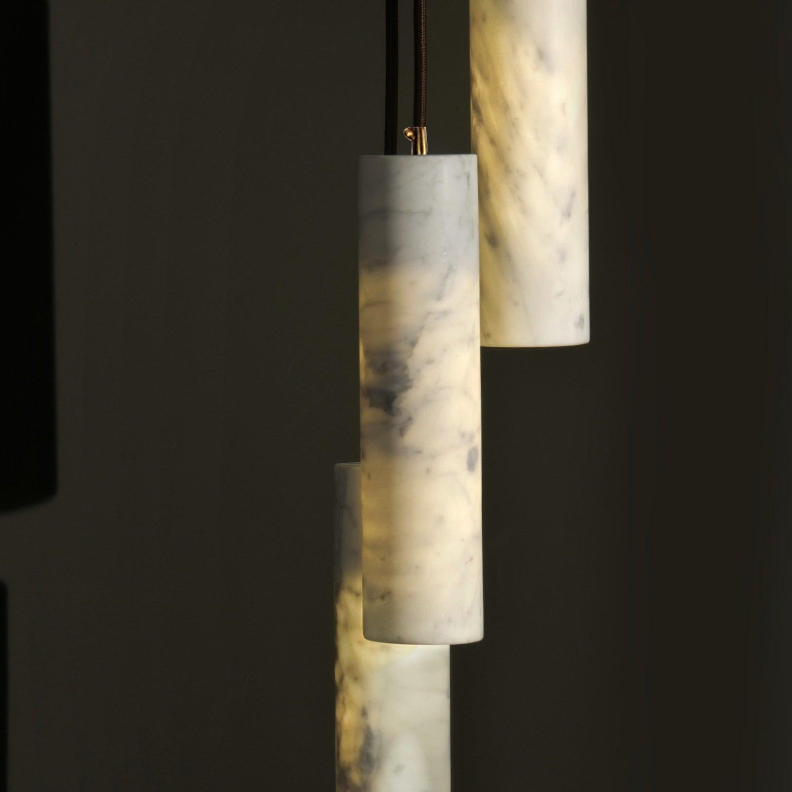 Подвесной светильник Silo Alabaster