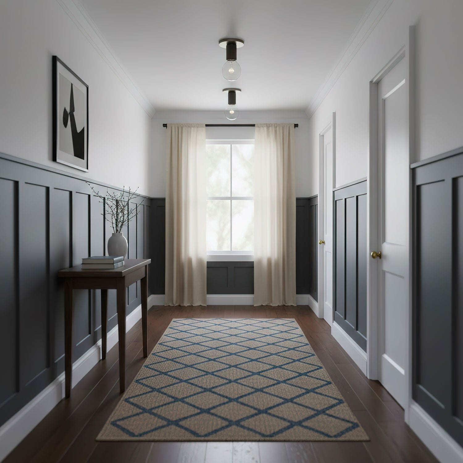 Simple Style Flush Mount Light