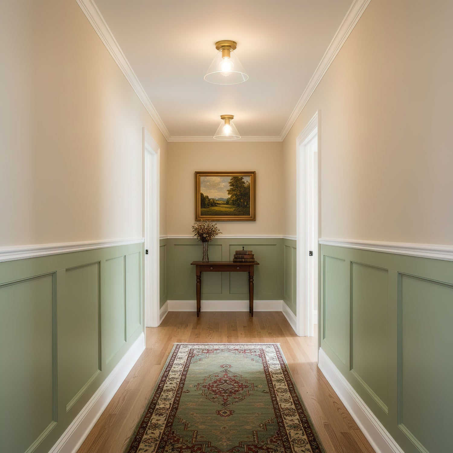 Simple Style Flush Mount Light