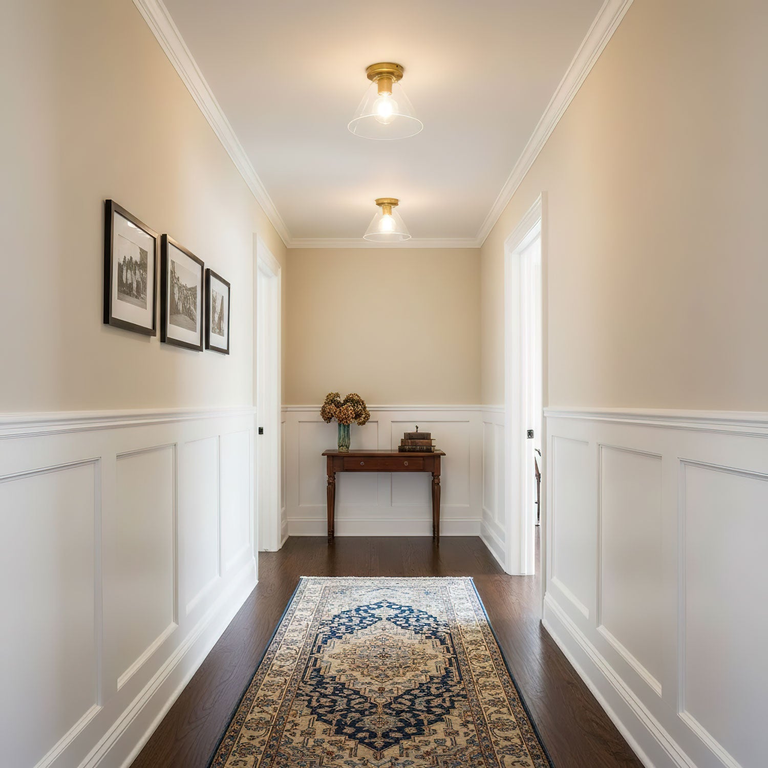 Simple Style Flush Mount Light