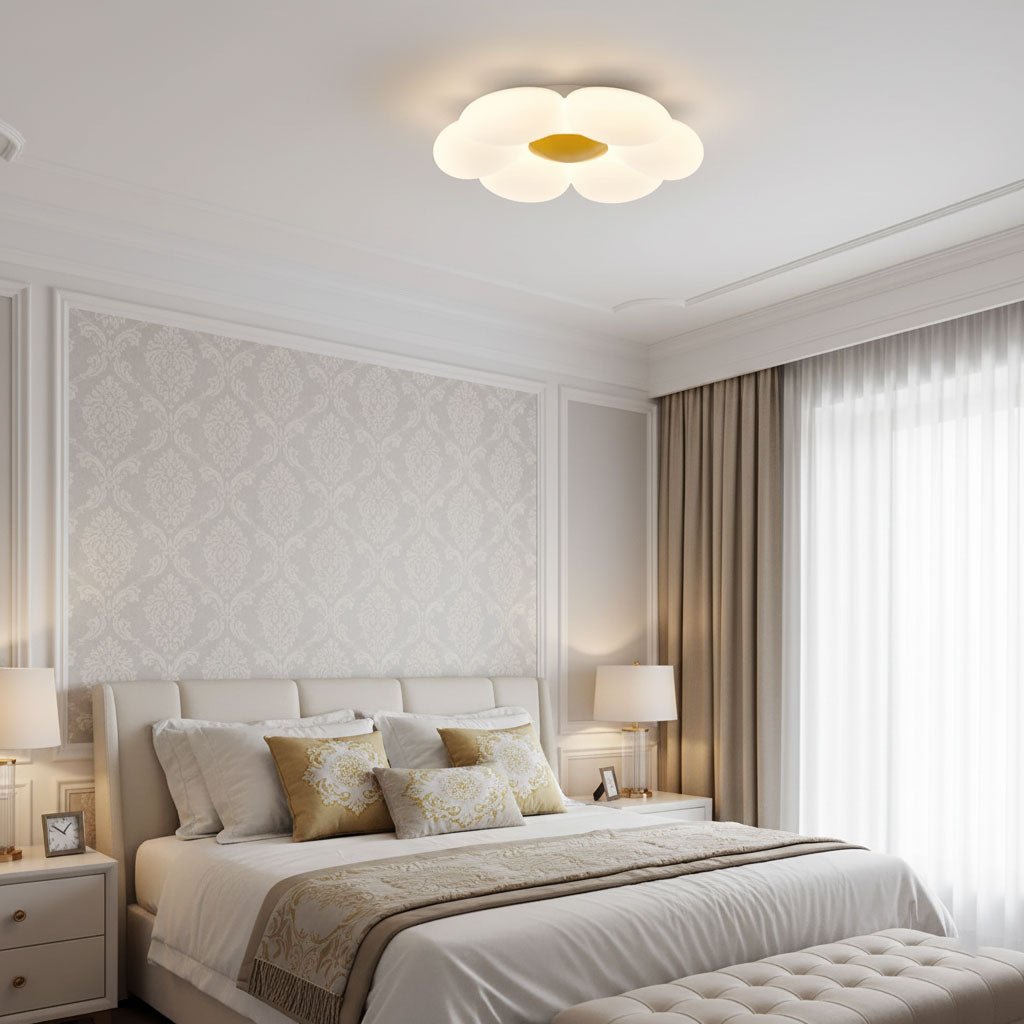 Six-leaf Flower Kids Room Ceiling Lamp