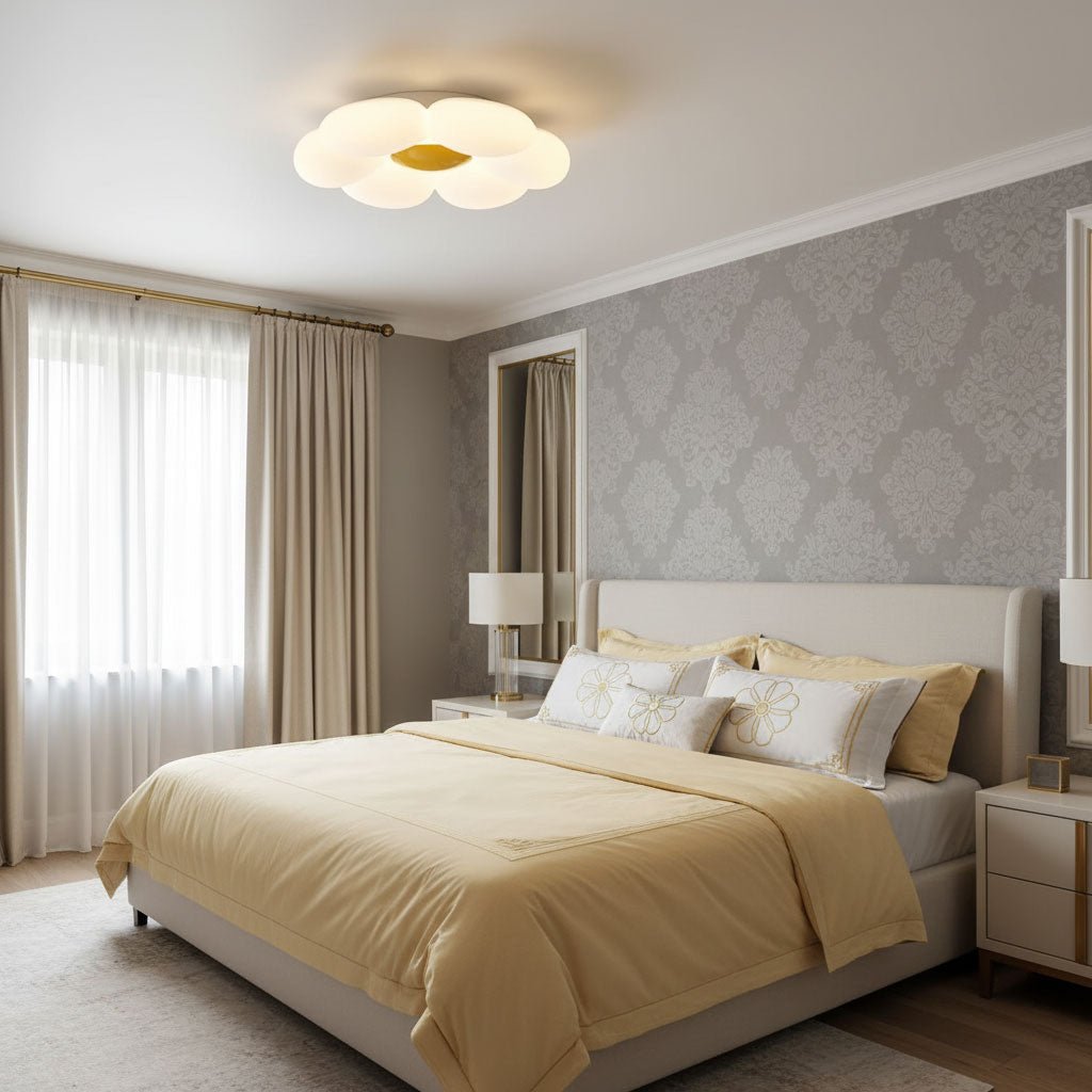 Six-leaf Flower Kids Room Ceiling Lamp