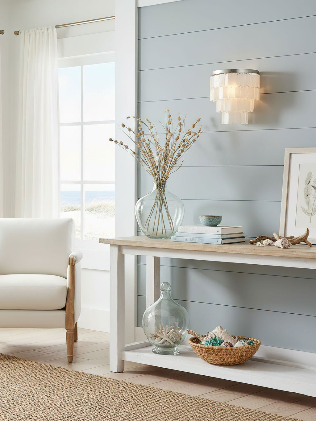 Настінний світильник Skye Shell Tiered