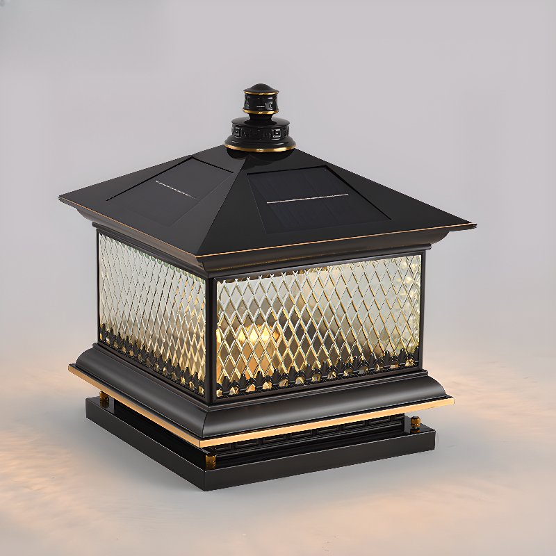 Diamond Solar Post Outdoor Light - Vakkerlight