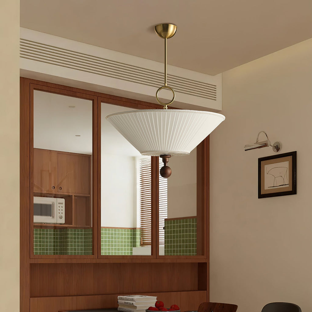 Плиссированный подвесной светильник Solaria