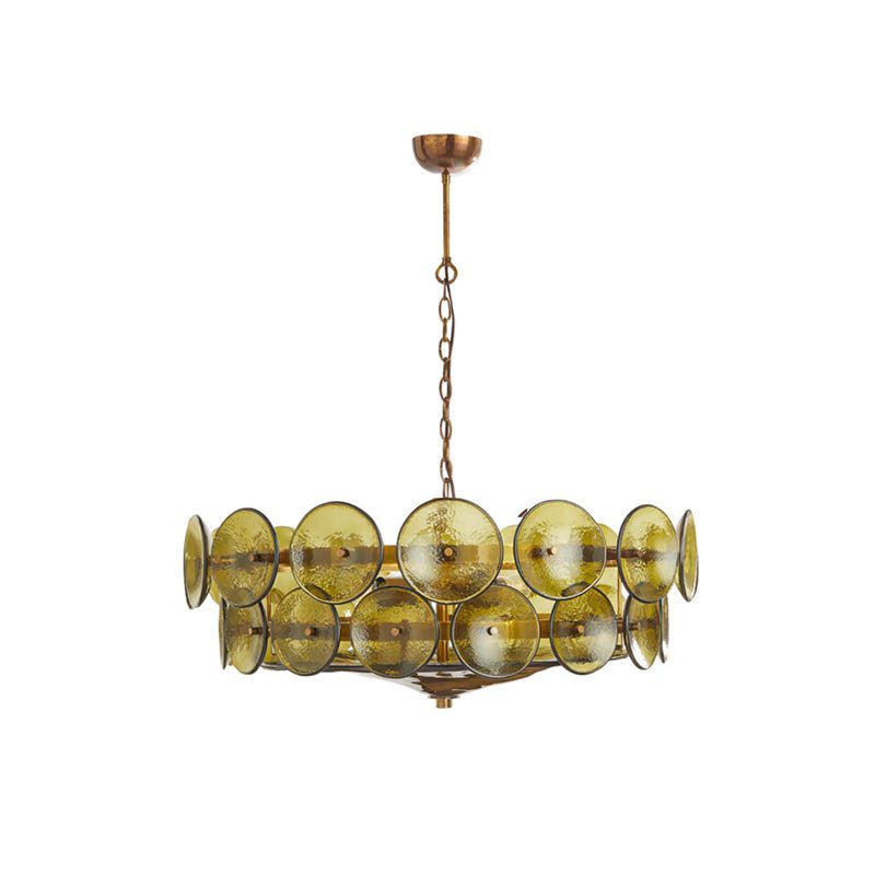 Solaris Disc Murano Chandelier - DEPRIMO