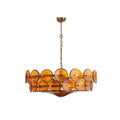 Solaris Disc Murano Chandelier - DEPRIMO