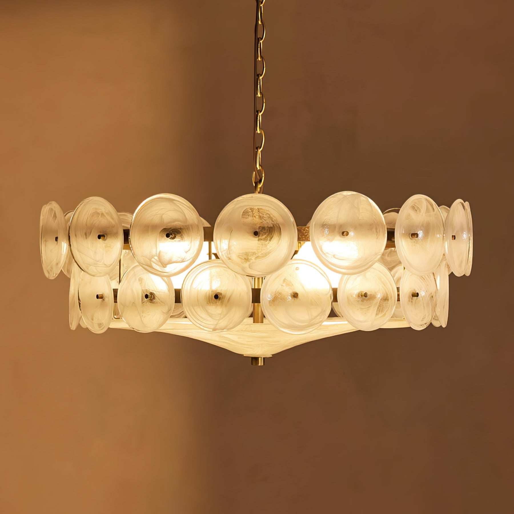Люстра Solaris Disc Murano