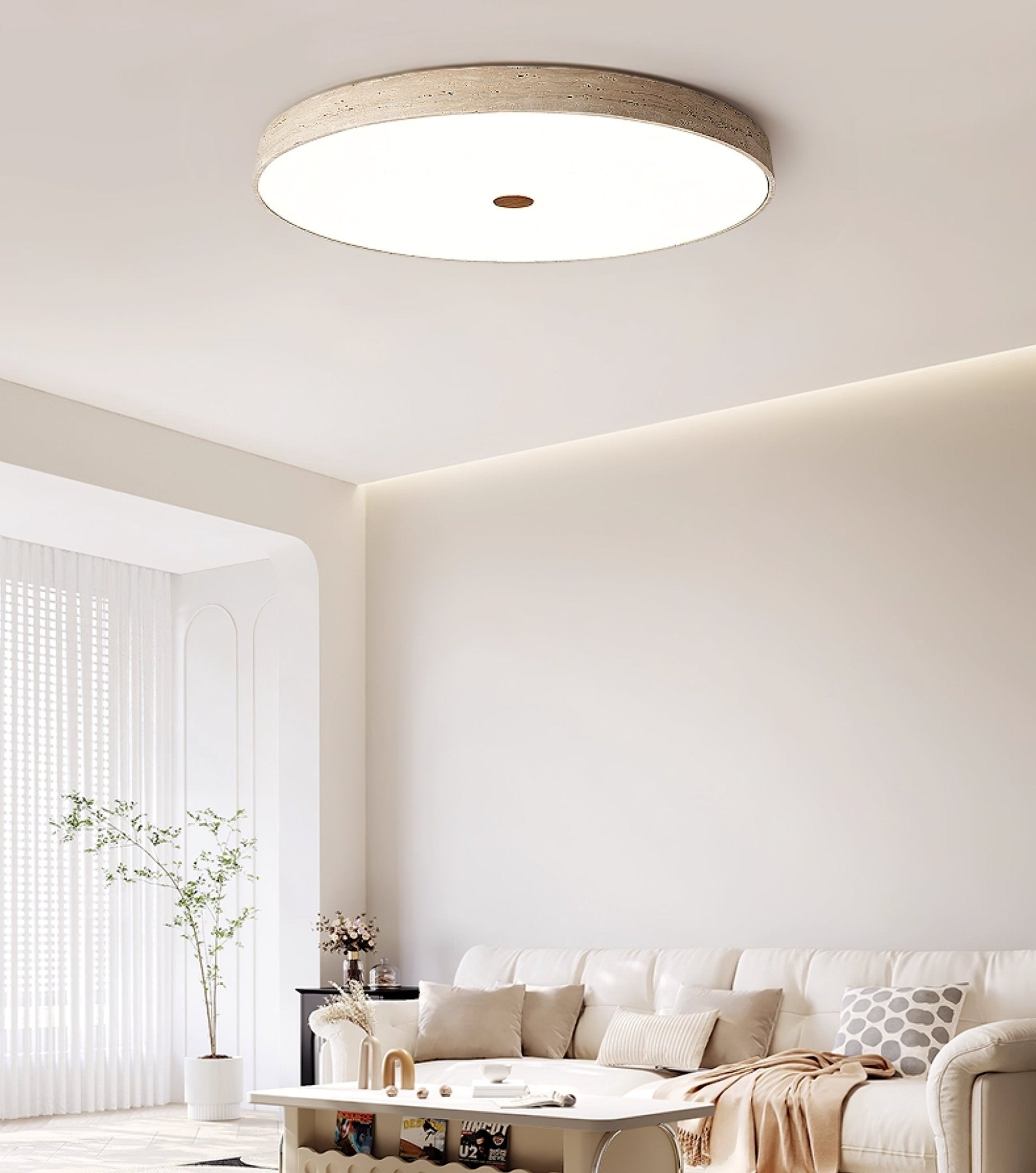 Потолочная лампа Solaro Travertine