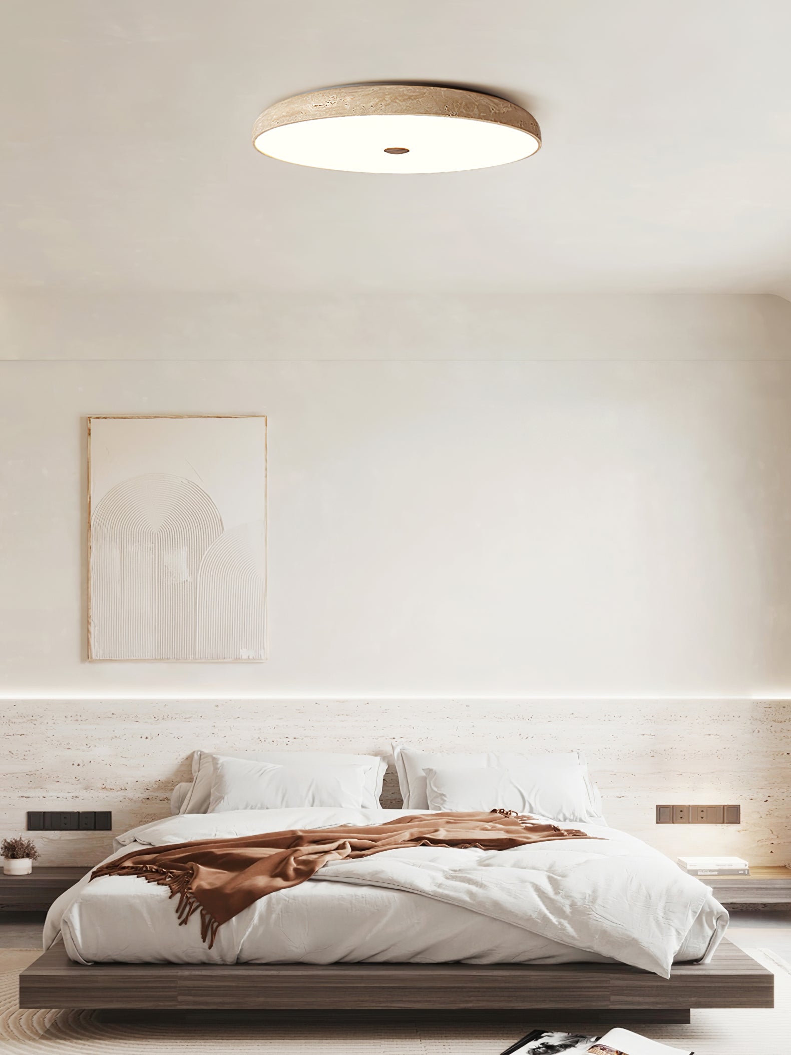 Потолочная лампа Solaro Travertine
