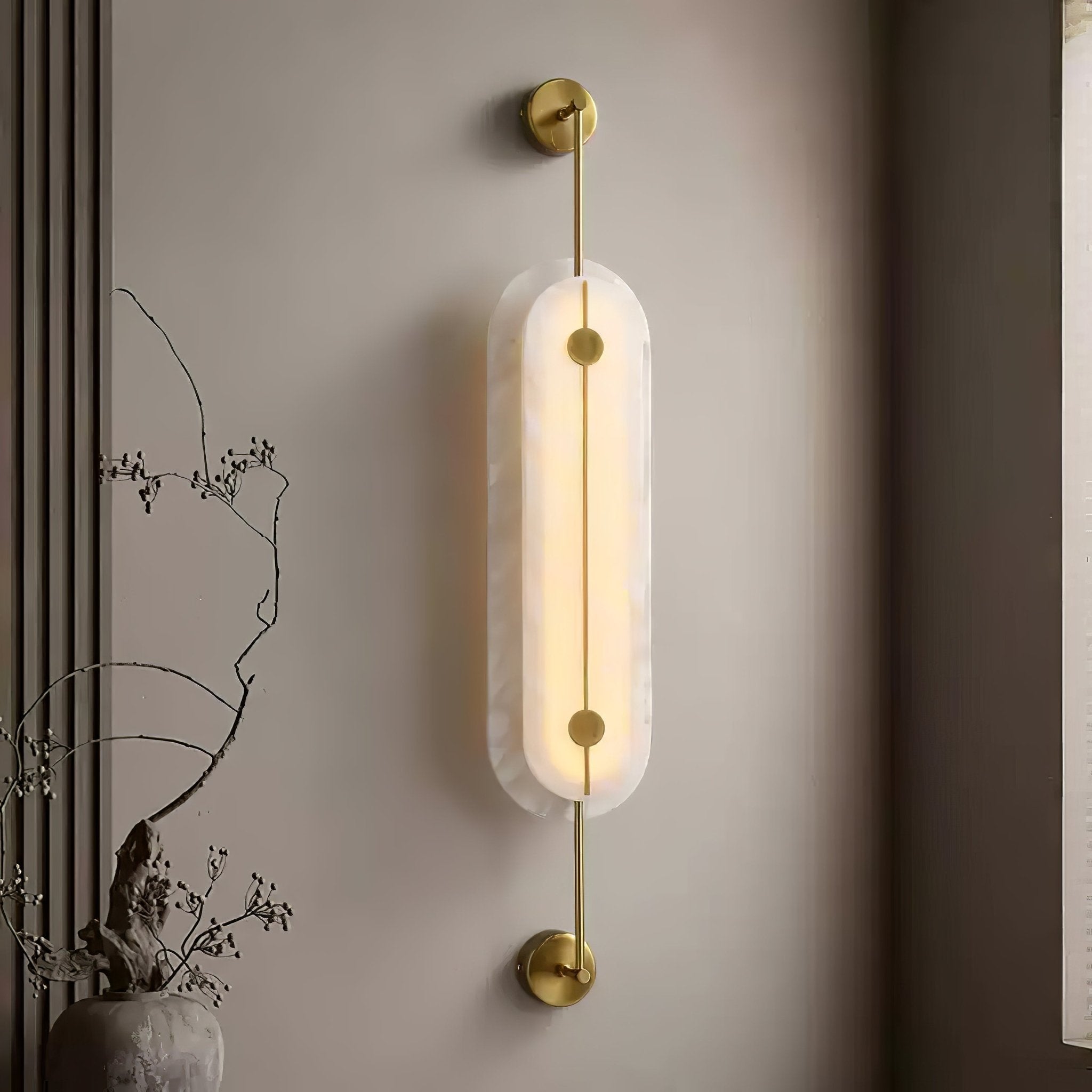 Настінний світильник Solvane Alabaster
