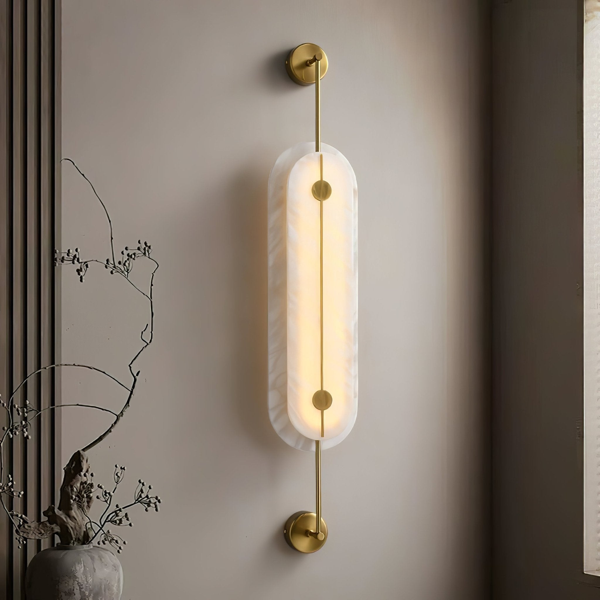 Настінний світильник Solvane Alabaster
