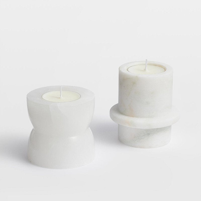 Stone Halo Candle Holder Set - Vakkerlight