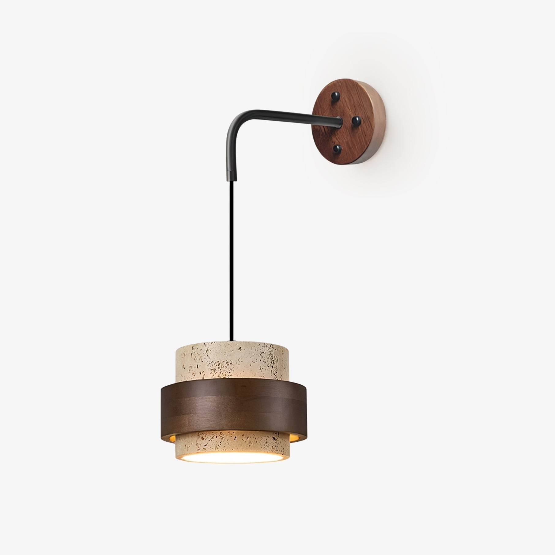 Stonova Travertine Wall Sconce - DEPRIMO
