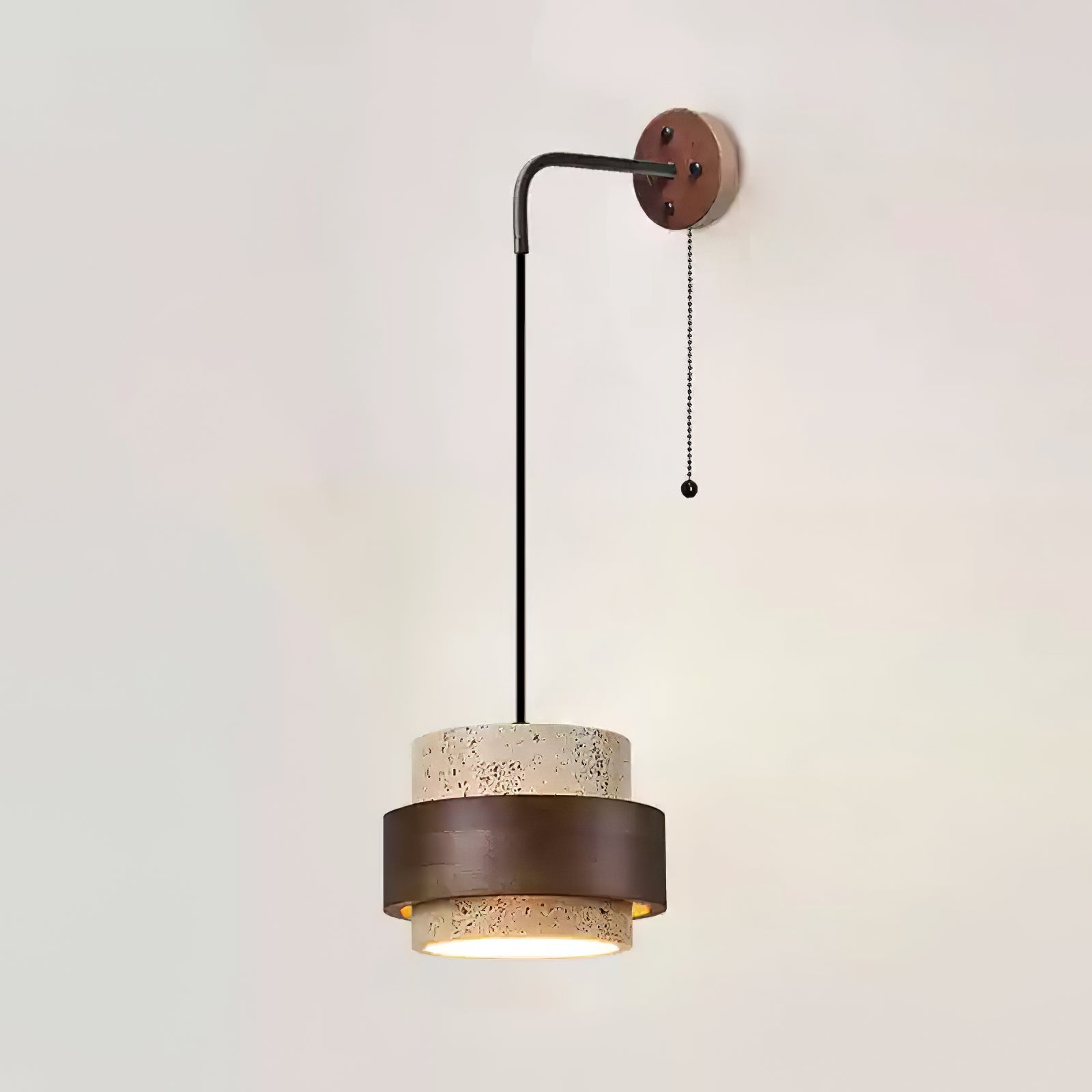Stonova Travertine Wall Sconce - DEPRIMO