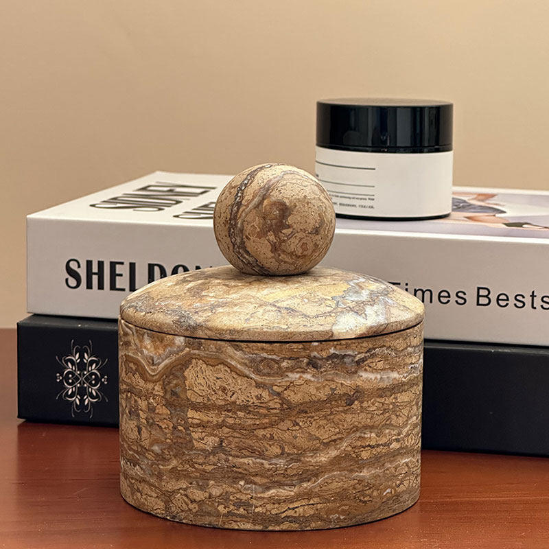 Кам'яна скринька для зберігання Strata Sphere