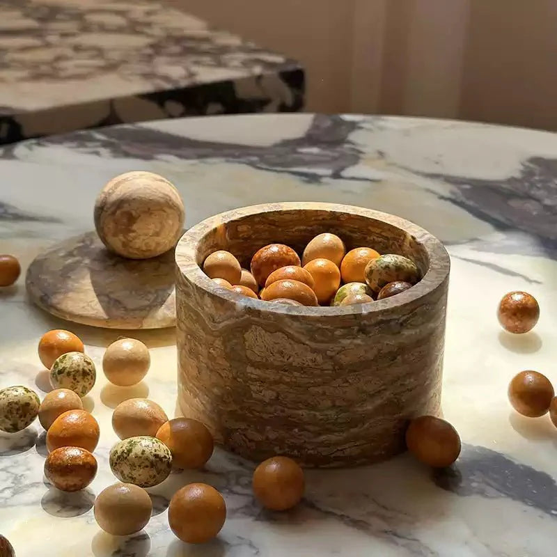 Кам'яна скринька для зберігання Strata Sphere