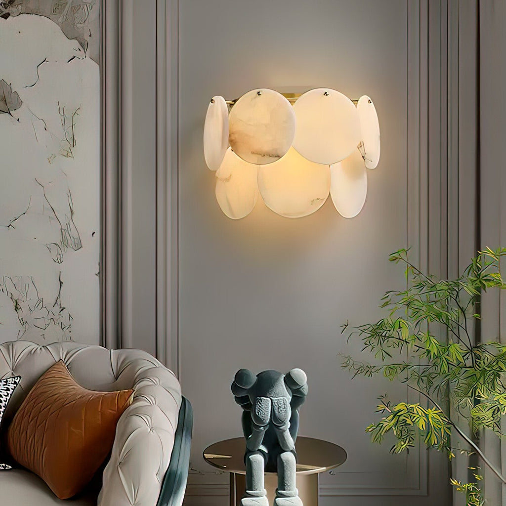 Настінний світильник Strata Lumina Alabaster