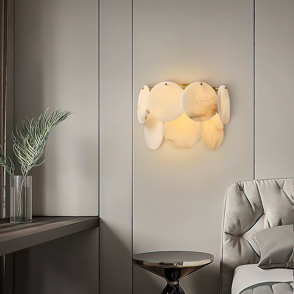 Настінний світильник Strata Lumina Alabaster