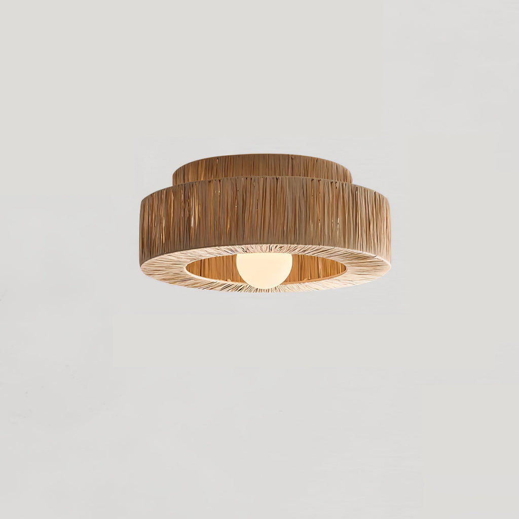 Straw Art Ceiling Lamp - Vakkerlight
