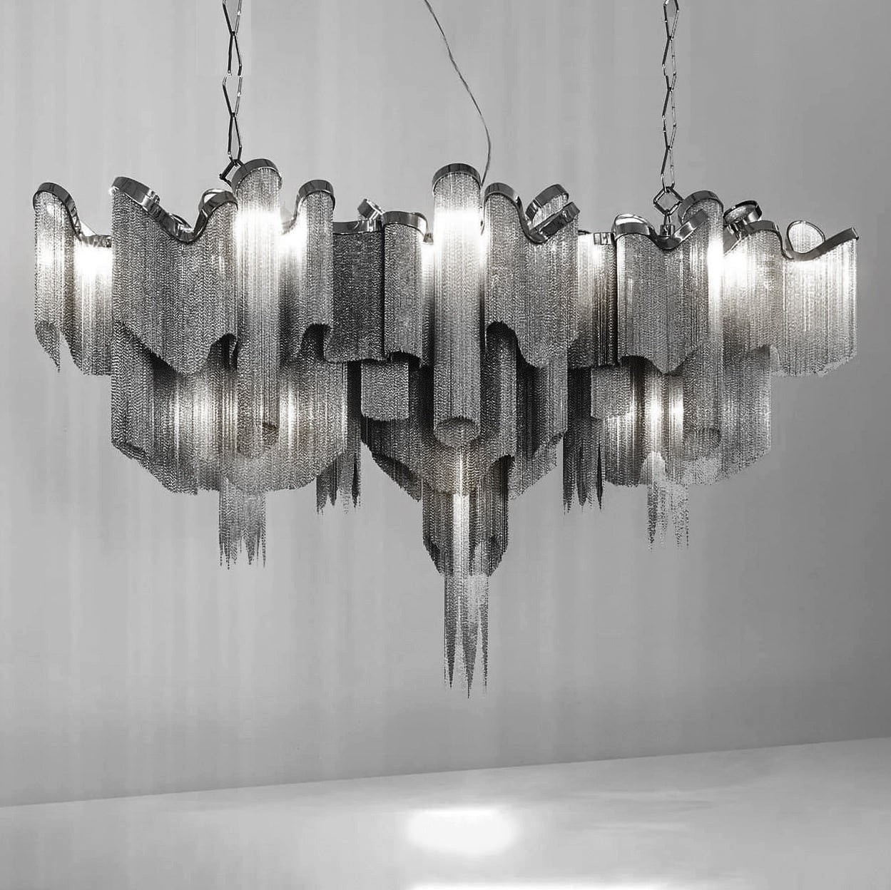 Stream Chain Chandelier - Vakkerlight